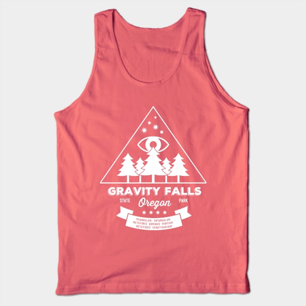 Visit Gravity Falls Tank Top by Emily Collins